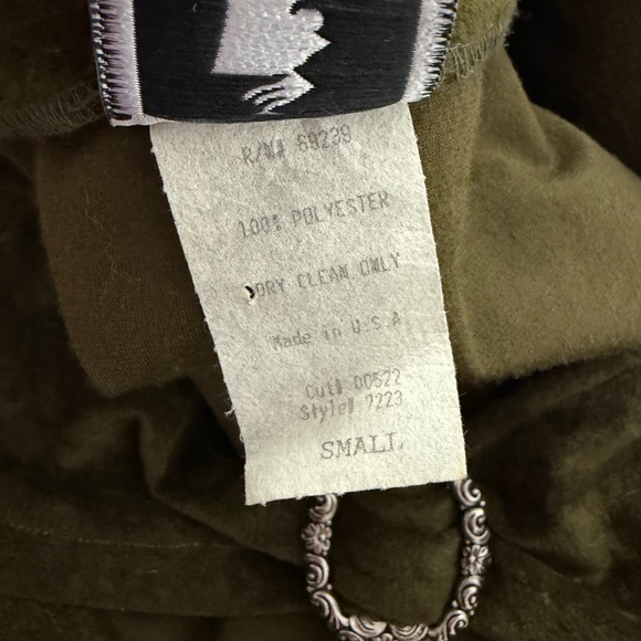 1990 Workshop 2 piece cutout wrap bodycon mini skirt set - Picture 9 of 10